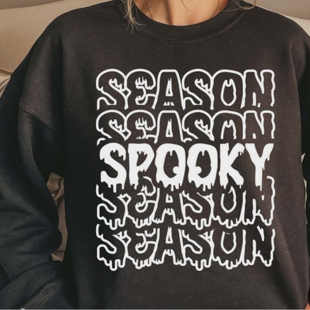 Women Spooky sweatshirt - Picture 2 of 2